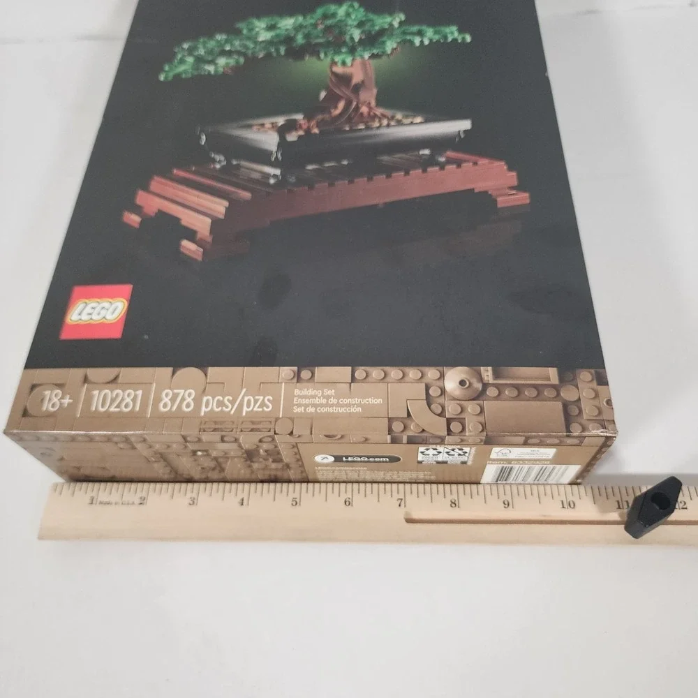 LEGO Botanical Collection Bonsai Tree 10281 Building Set New Sealed 878 Pcs